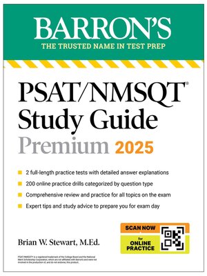 cover image of PSAT/NMSQT Premium Study Guide